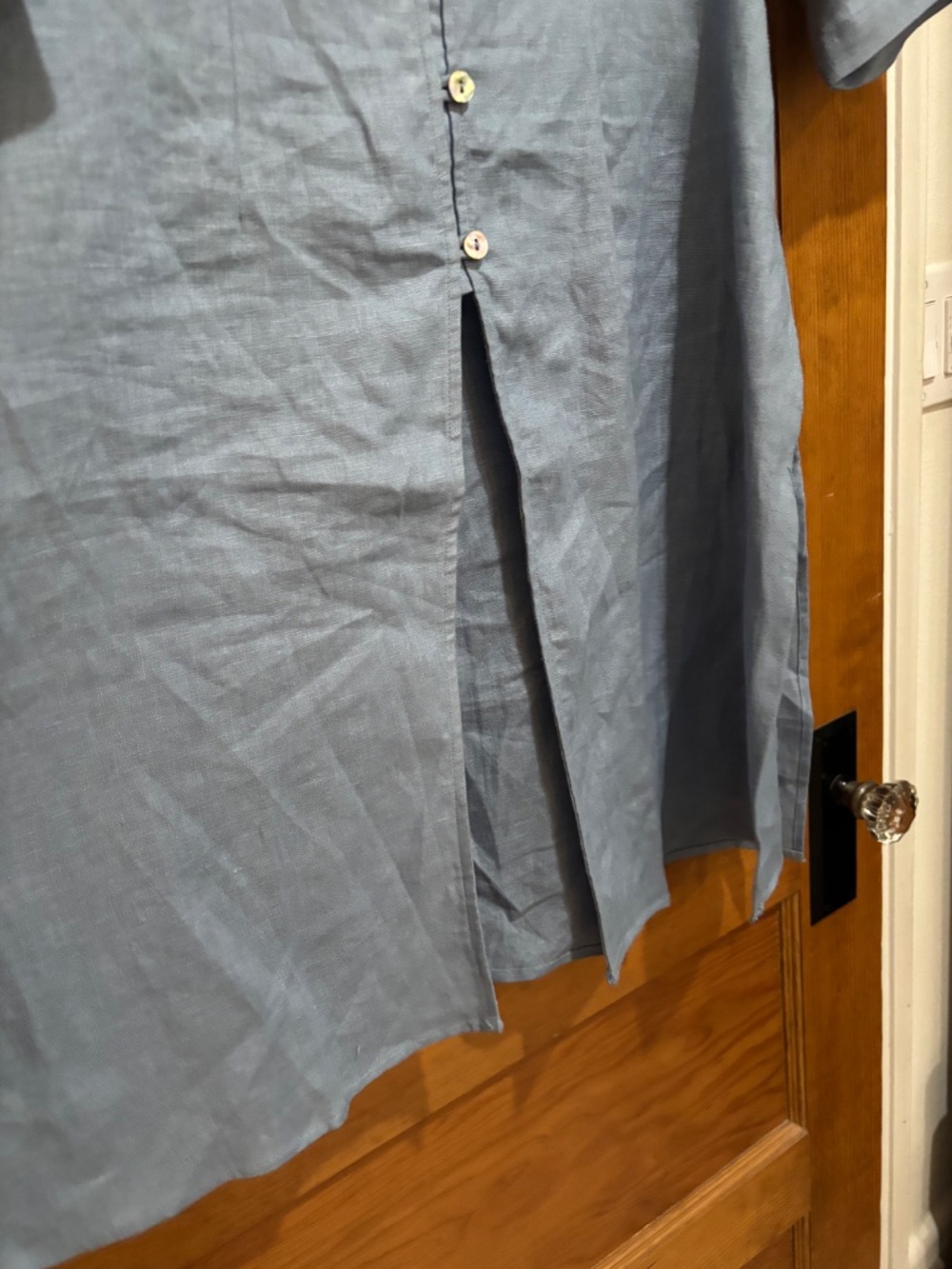 WOMENS LINEN LONG TOP - Picture 11 of 16